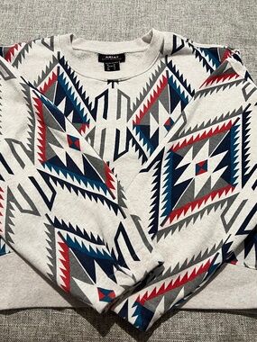 Ariat Chimayo Collection Cropped Southwestern Sweatshirt in Women's XL